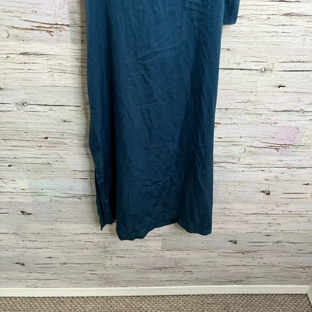 J.O.A. Blue midi wrap dress size small NWT - Picture 6 of 10